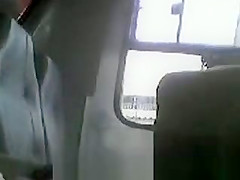 Perverted wanks in bus