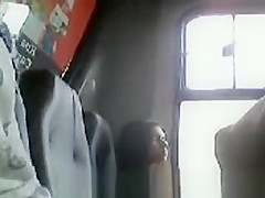 Perverted wanks in bus