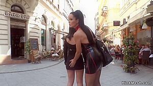 Petite Beauty Gangbang Fucked In Cafe With Fetish Liza
