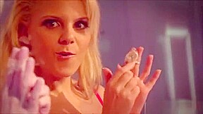 Petite Blonde Fingers Her Shaved Pussy