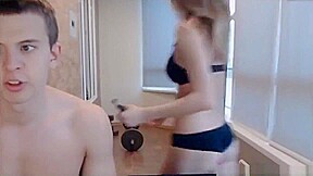Petite Blonde Step sister Fucks Step brother After Getting in Trouble at School!