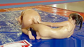 Petite babe wrestling european dyke