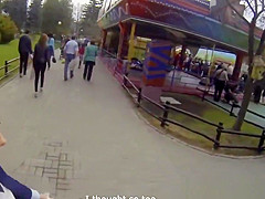 Pickedup eurobabe fingered before fucking