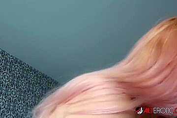Pink Haired Emo teens 18+ First Time - Skylar Valentine