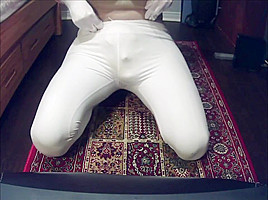 Pink Jane Pt5! Jane Getting Horny In Her Female Mask And Starts Rubbing Her Pussy!