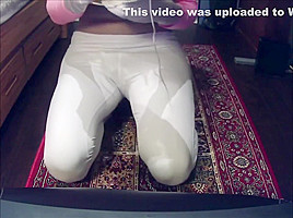 Pink Jane Pt5! Jane Getting Horny In Her Female Mask And Starts Rubbing Her Pussy!