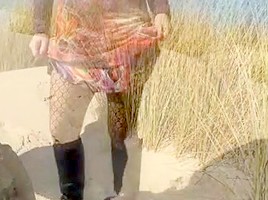 Playing in the Dutch Dunes on Easter Sunday