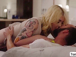 Poor Guy Bed Seller Butt Fucked By His Wealthy Ts Customer - Gracie Jane