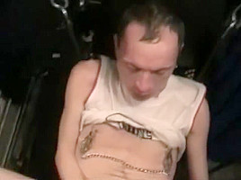 Poppered Up Slut Gets Barebacked in Spurt's Sling