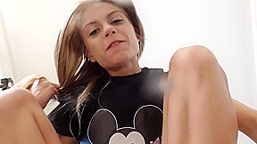 Pov Spit-Stomping Teenie Brat Girl Stomping Spit Fun - SoloAustria