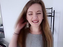 Pov step teen 18+ sucks cock