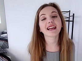 Pov step teen 18+ sucks cock