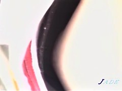 Private movie with the sexy cleavages of asian chicks