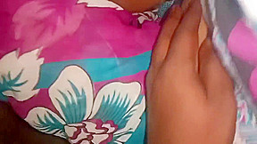 Priyanka Sexy Aunty Dress Washing In Bathrome