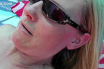 Public Beach Sex In Spain Everyone Can Finger And Fuck Me O