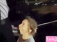 Public Blow Job And Facial For Submissive Slut