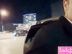 Public Blow Job And Facial For Submissive Slut