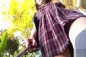 Public School Dress Upskirt