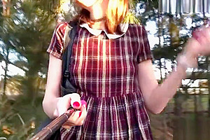 Public School Dress Upskirt