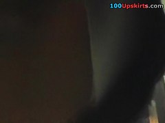 Public upskirt of Russian angel