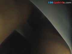 Public upskirt of Russian angel