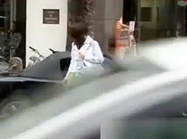 Publicsex Nippon Babe Flashing Her Ass