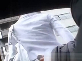 Publicsex Nippon Babe Flashing Her Ass