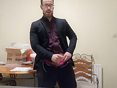 Quick Stroke In My Kitchen After Work