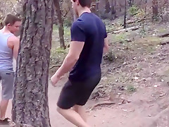 ROAD HEAD! Flip Fuck Action Between 2 Hot American Jocks!