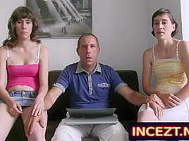 Real Spanish Step dad And Step daughter And Stepmother