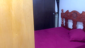 Recording The Milf Caretaker Cleaning Her Room Semi Naked I Cant Stop Seeing
