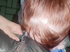Redhead Escort Swallows For Free