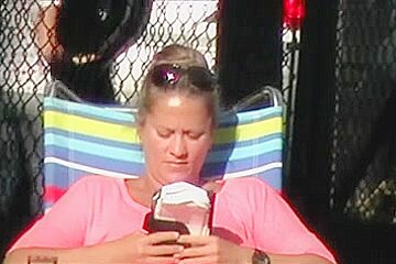 Relaxing in the park (Crotch Shots)