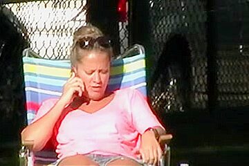 Relaxing in the park (Crotch Shots)