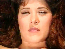 Retro Big Haired Bimbo Takes A Deep Dicking