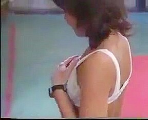 Retro German Orgy in a Gym