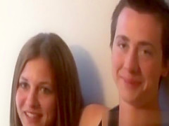 Retro teenager 18+ spitroasted in threeway