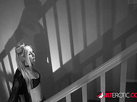 Robin Coffins In Claxxxic Black White Tease Video - AltErotic