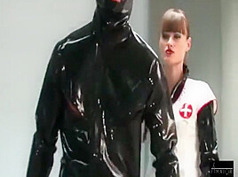 Rubber Slave - In The Clinic Part2
