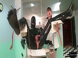 Rubber Slave - In The Clinic Part2