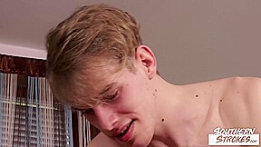 SOUTHERNSTROKES Justin White Sucks Cocks With Patrik Crumble