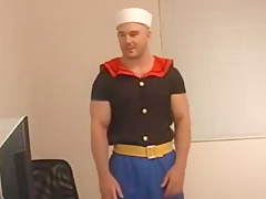STR8CAM Jeff - Straight Cam Jeff - Popeye Fucks A Pumpkin!