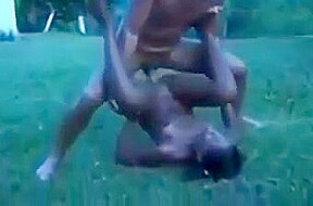 Safada gritando no anal