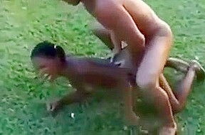 Safada gritando no anal