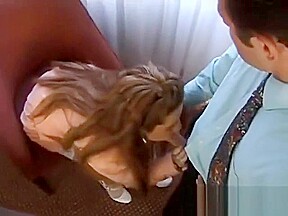 Secretary Karla helps her boss in every way