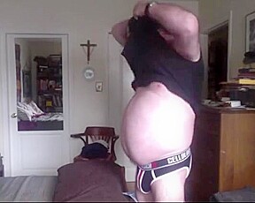 Sexual Step dad strips