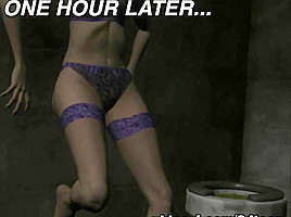 Sexual prisoner gets a wake up call - 3DToonTube