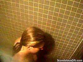 Sexy GF Enjoys A Nice Shower And A Shave