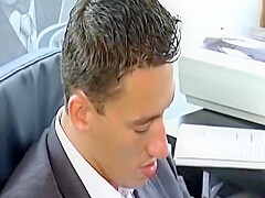 Sexy German Secretary Gets Her Tight Holes Destroyed At The Office