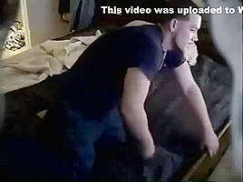 Sexy Guy Jerking Off In His Room